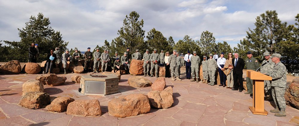 Cadet Chapel Falcon Circle